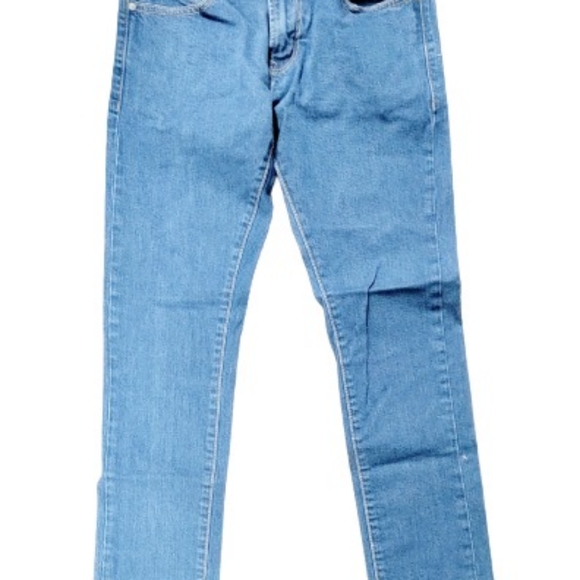 Men Skinny Blue Jeans Size 30/30 - Picture 4 of 4